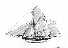 GB - 'Eagle' (1844) - Cutter della Coast Guard